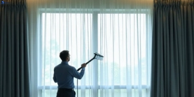 Commercial curtain stain removal service marayong-nsw hotels offices restaurants
